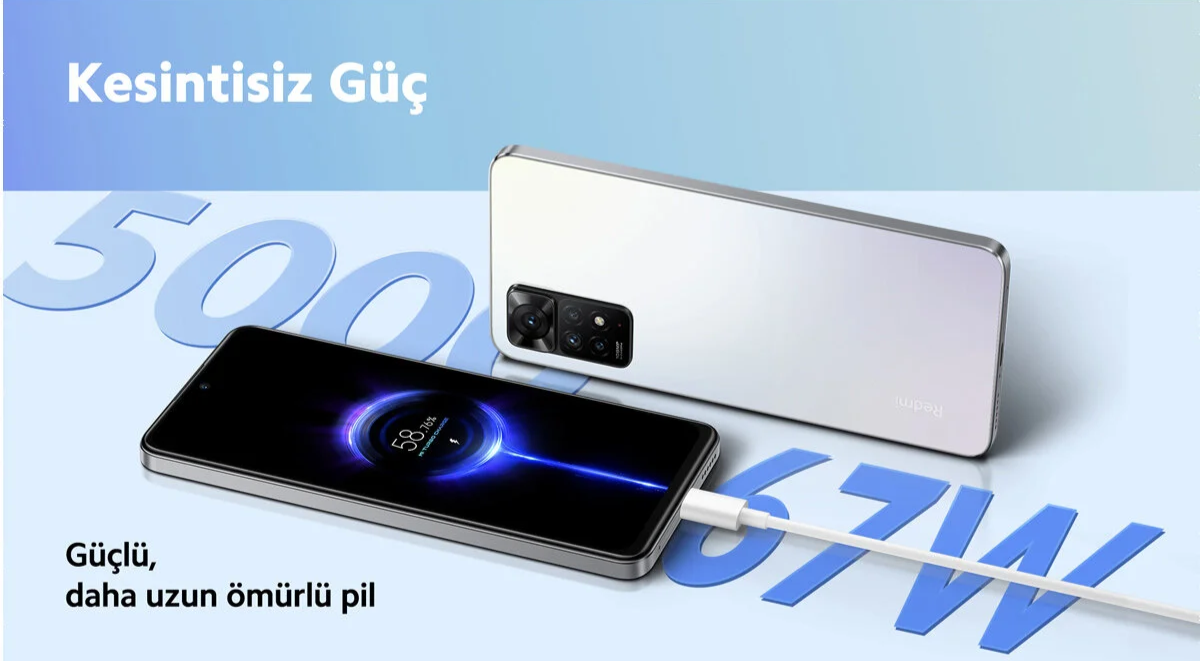 Yenilenmiş Xiaomi Redmi Note 11 Pro Batarya
